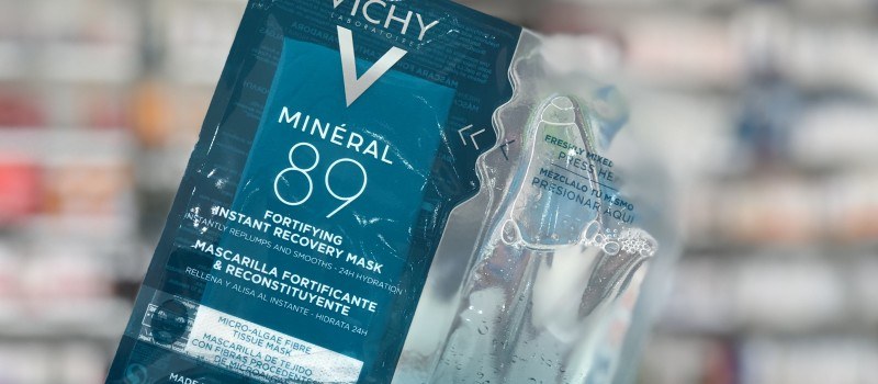 VICHY MINERAL 89 Μάσκα ενδυνάμωσης και αποκατάστασης