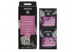 APIVITA Express Beauty Μάσκα με αγκινάρα 2x8 ml