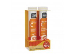 PHARMALEAD 1+1 Αναβράζοντα δισκία VIT.C 1000mg + ΑΝΑΒ. VIT.C 1000mg